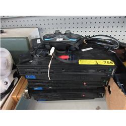 3 Sony PS2 Consoles & 1 Controller