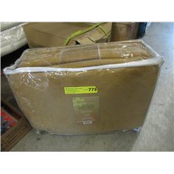 New Twin Size Micro Fleece Sheet Set - Brown
