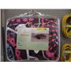 Image 1 : New Queen Size Multi-Colour Sherpa Blanket