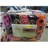 Image 1 : New Queen Size Multi-Colour Sherpa Blanket