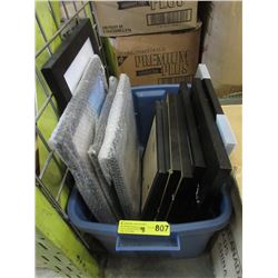 Tote of One Dozen New Picture Frames