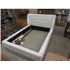 Image 1 : New Queen Size Fabric Upholstered Bed Frame