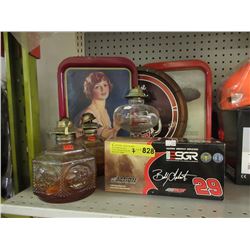 Oil Lamp, Coke Trays, Car Model & More