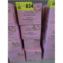 12  x 50 ml Jars of Dead Sea Moisturizing Cream