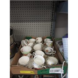 Box of China Tea Cups - No Saucers