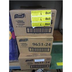 6 Cases of Purell Hand Sanitizer