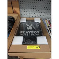 New Illuminated Playboy Energy Drink Sign