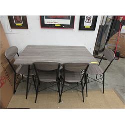 New Condo Size Home Elegance Table w/ 4 Chairs