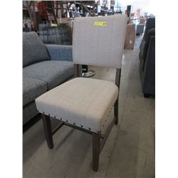 New Home Elegance Fabric Upholstered Dining Chair