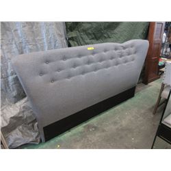 New King Size Fabric Upholstered Headboard