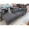 Image 1 : New 3 Piece Sofa with Ottoman End