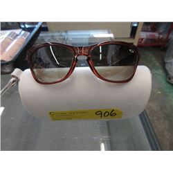 Ladies Oakley Sunglasses with White Zippered Case