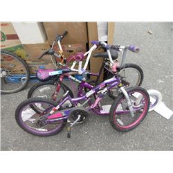 3 Kids Bikes