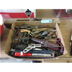 Box of Assorted Vintage Tools