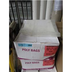 3 Cases of Poly Bags