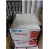 Image 1 : 3 Cases of Poly Bags