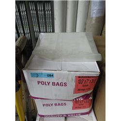 3 Cases of Poly Bags