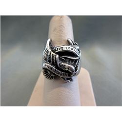 Live to Ride, Ride to Live Biker Ring