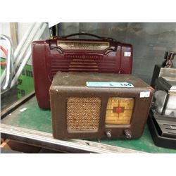 2 Vintage Electric Radios