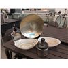 Image 1 : Small Table Lamp, Decorative Bowls & Jar