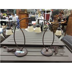 Pair of New 17" Levico Prima Table Lamps
