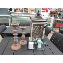 5 Piece Candle Holder Lot