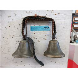 Pair of Brass Cow Bells