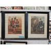 Image 1 : Pair of Framed Tom Neely 1966 Prints