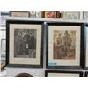 Image 1 : Pair of Framed Tom Neely 1966 Prints