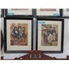 Image 1 : Pair of Framed Tom Neely 1966 Prints