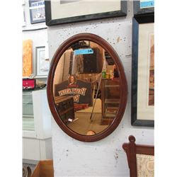 Vintage Wall Mirror Frame with Tinted Mirror