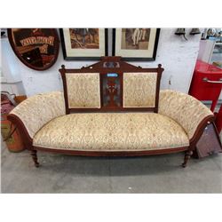Edwardian Parlour 67" Settee ca1841-1910