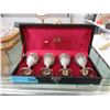 Image 1 : 4 Silver Plated Egg Cups in Original Box