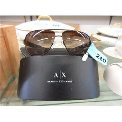 New Armani  Exchange Sunglasses with Black Case