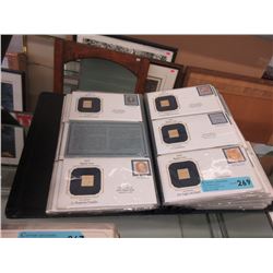 Collection of Golden Replicas of US Classic Stamps