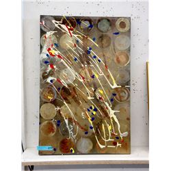 Paint on Canvas Abstract