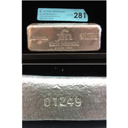 50 Oz. First Majestic .999 Silver Loaf Bar