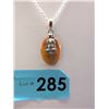 Image 1 : Custom-Made Sterling Silver Owl Motif Necklace