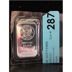 1 Oz. Sunshine Minting .999 Silver Bar