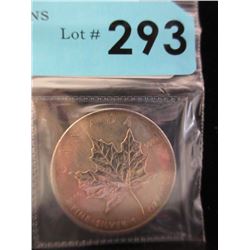 1 Oz. Canada Maple Leaf .9999 Silver Coin