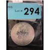 Image 1 : 1 Oz. Canada Maple Leaf .9999 Silver Coin