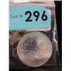 Image 1 : 1 Oz. Canada Maple Leaf .9999 Silver Coin