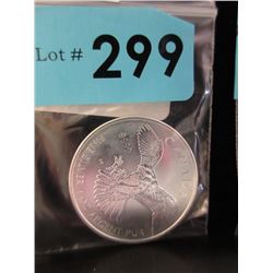 2014 CDA Peregrine Falcon .9999 Silver Coin