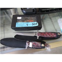 2 New Folding Knives & Two 5" Daggers