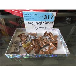11 Lead First Nations 2" Figurines