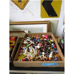 Approximately 40 Vintage Playmobil Toys