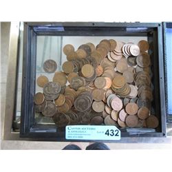 3 LBs of Vintage Large One Penny & 1/2 Penny Coins