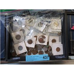 1920's, 30's, and 40's Canadian Nickels