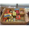 Image 1 : Wood Box of Vintage Tubes, Transformers & More
