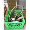 Image 1 : Insulators, Fishing Reel & More in Crate